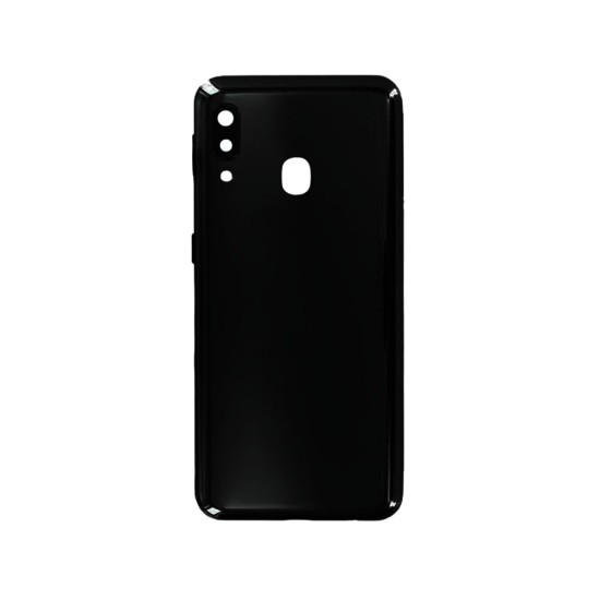 Back Cover+Camera Lens Samsung Galaxy A20e/A202 Black